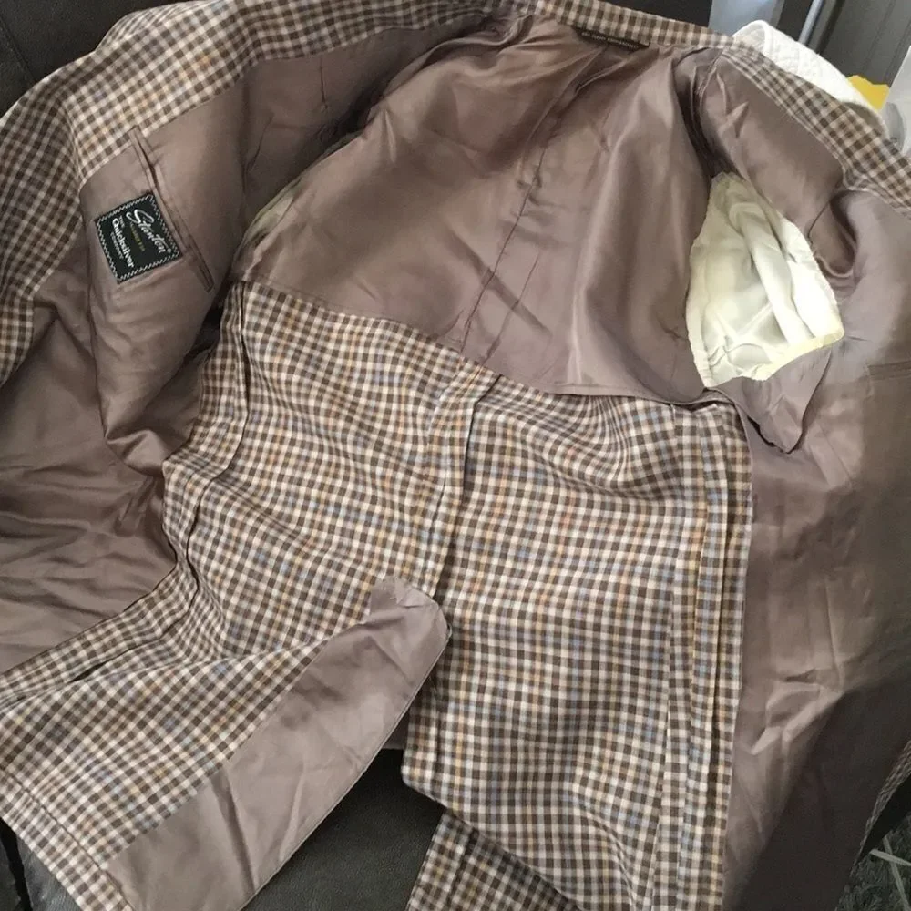 Vintage Plaid Blazer/Jacket